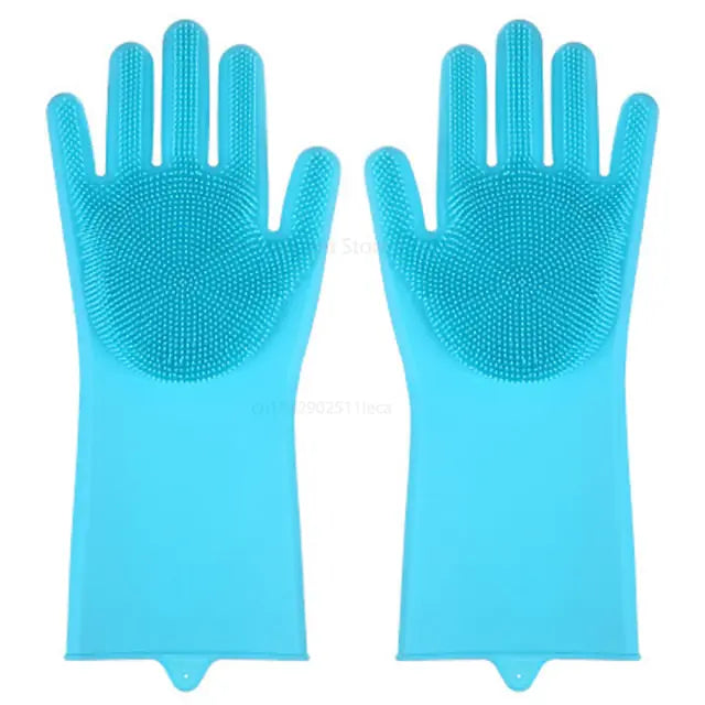 Magic Silicone Dish Washing Gloves