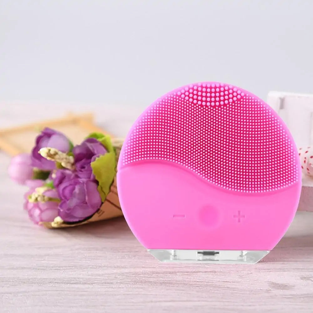 Electric Facial Cleansing Face Washing Brush