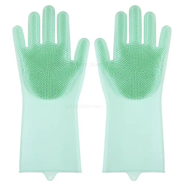 Magic Silicone Dish Washing Gloves