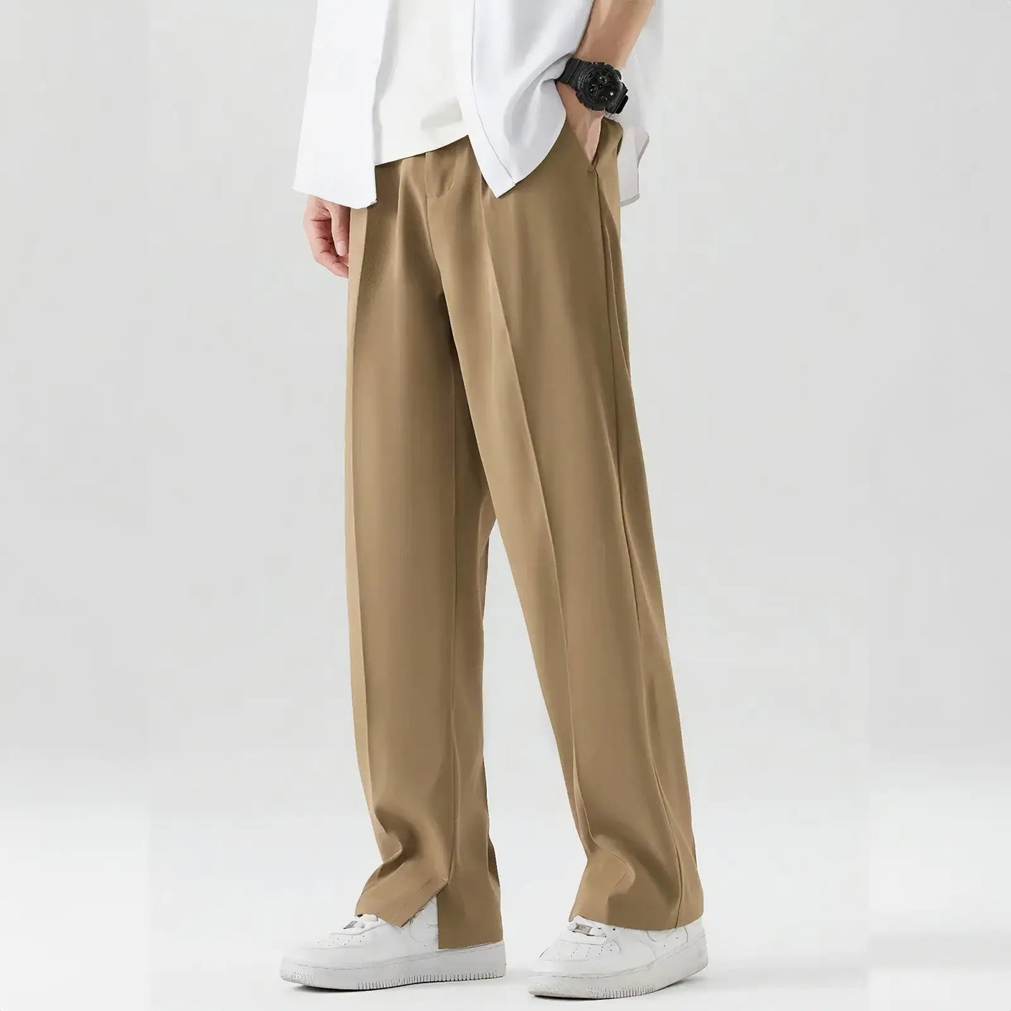 Straight Leg Smart Trousers