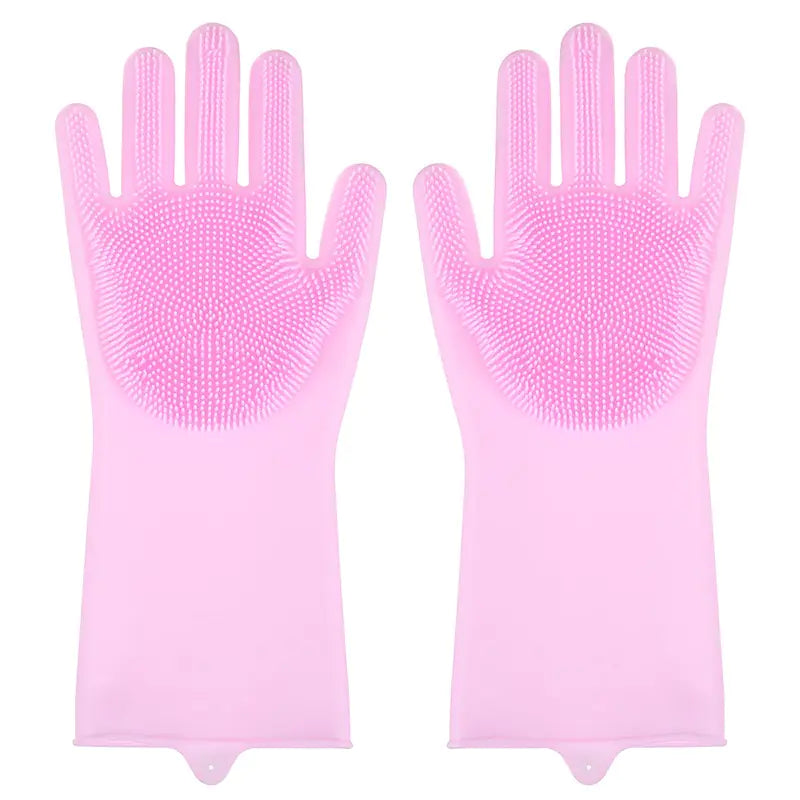 Magic Silicone Dish Washing Gloves