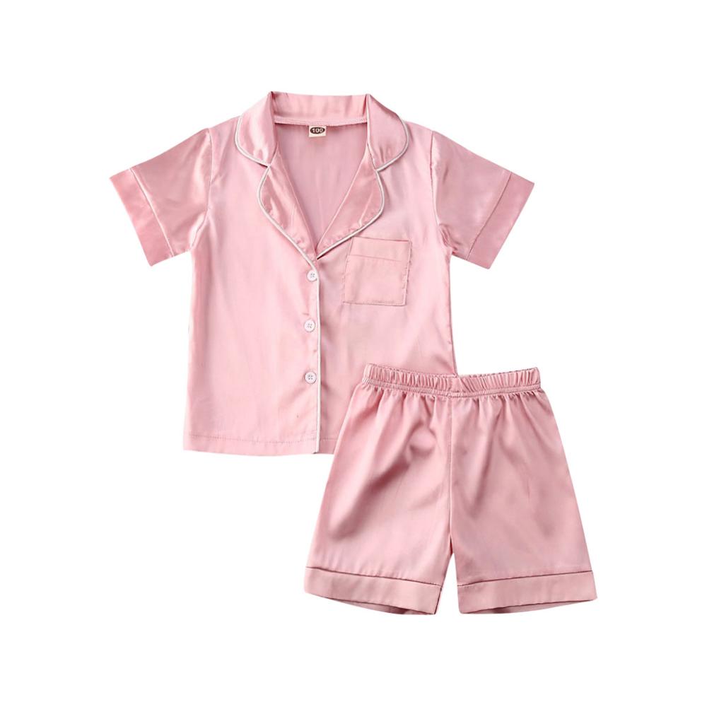 Kids 12m-6T Satin Pajama Sets