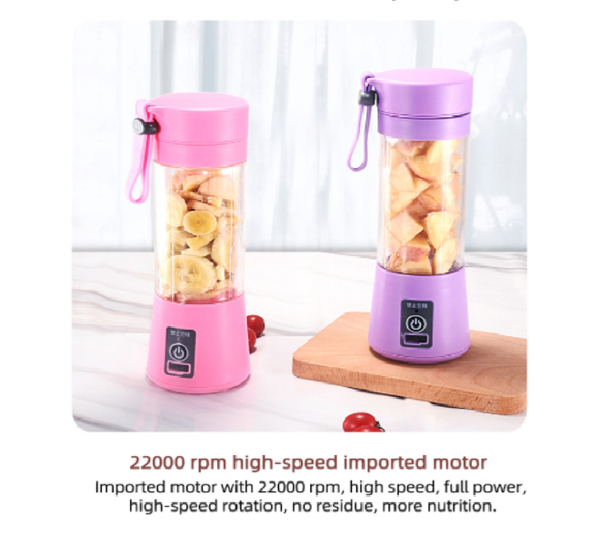 Portable Blender USB Mixer Electric Juicer Machine