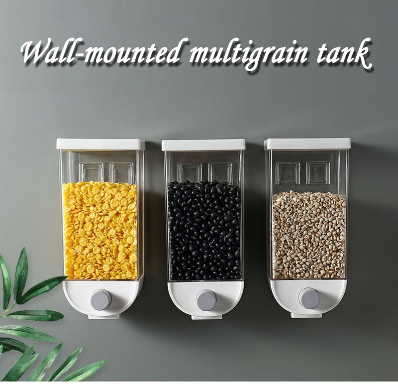 Wall-Mounted Kitchen Container Orgainzer