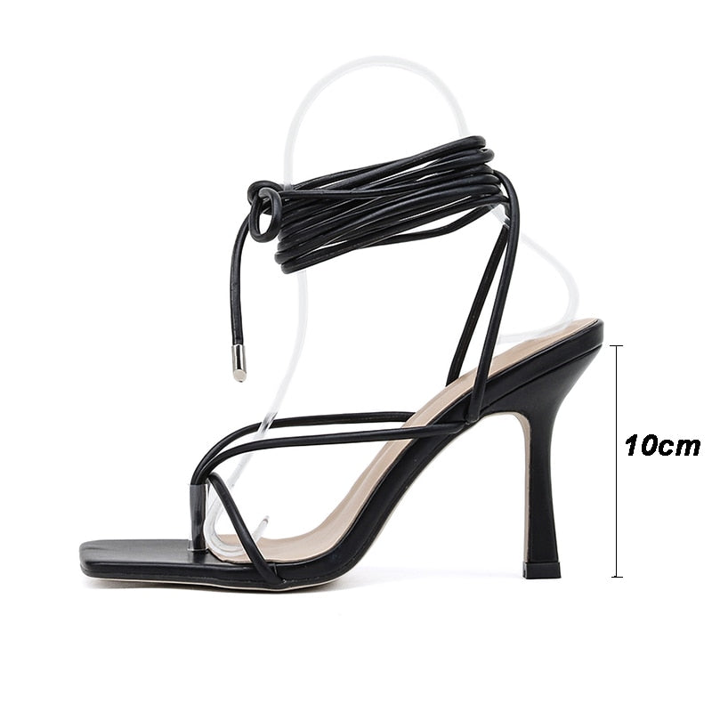 Women’s Cross Strap Thong Sandals