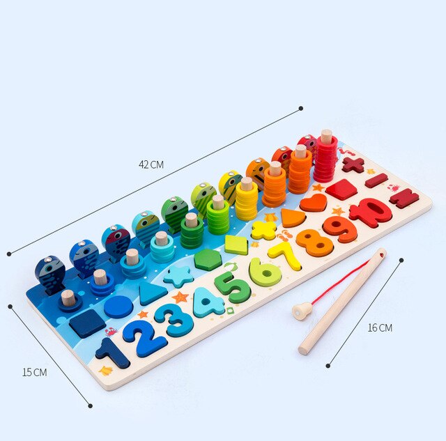 Kids Educational Wooden Toy Puzzle