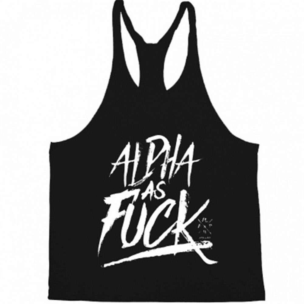 “Alpha AF” Men’s Gym Tank Top