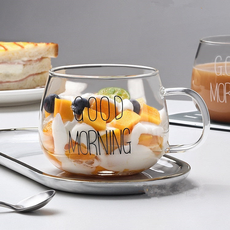 Transparent Glass Mug