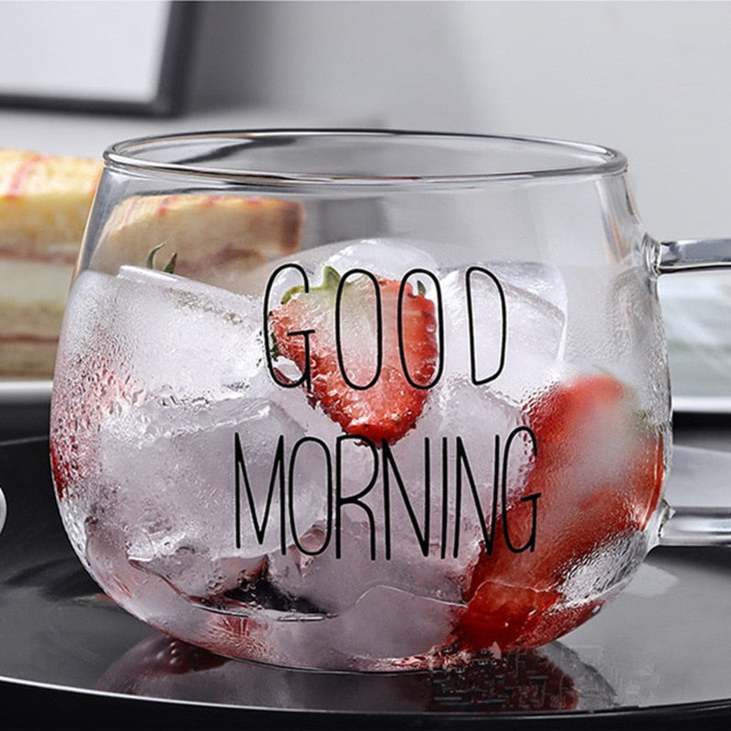 Transparent Glass Mug