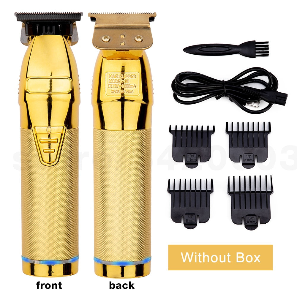 Gold Electric Cordless Clippers