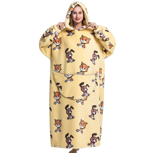 Oversized Wearable Blankets