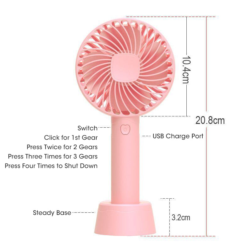 Rechargeable Portable Fan