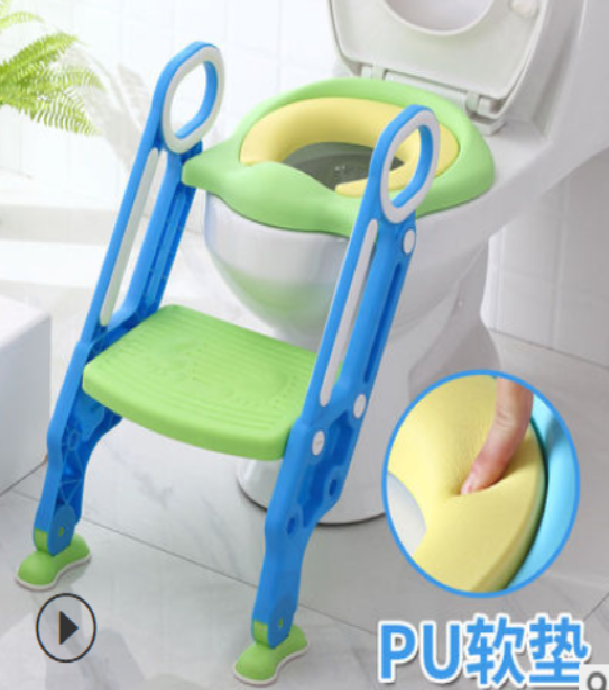 Children's toilet seat ladder