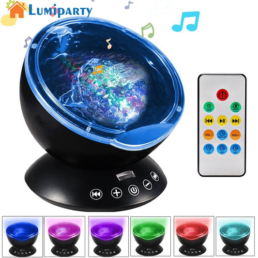 Ocean Wave Projector LED Night Light