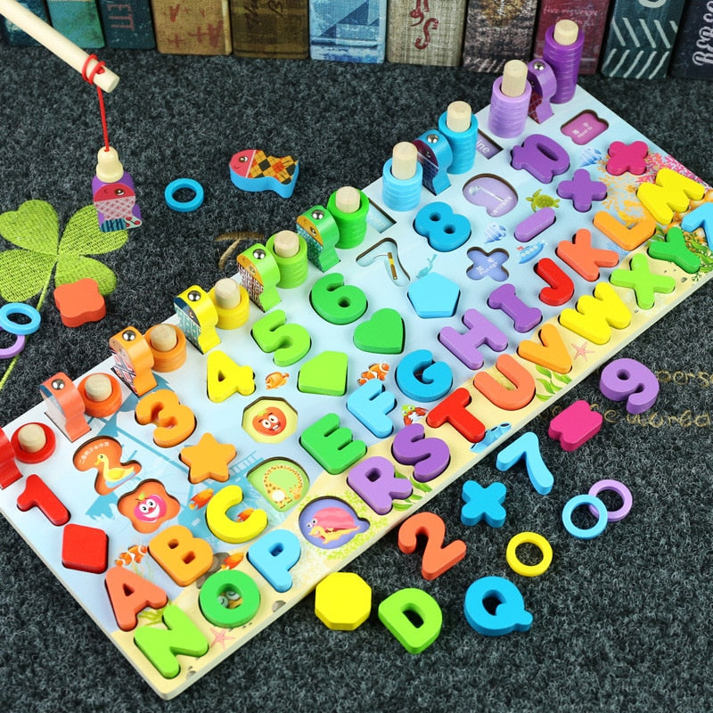 Kids Educational Wooden Toy Puzzle