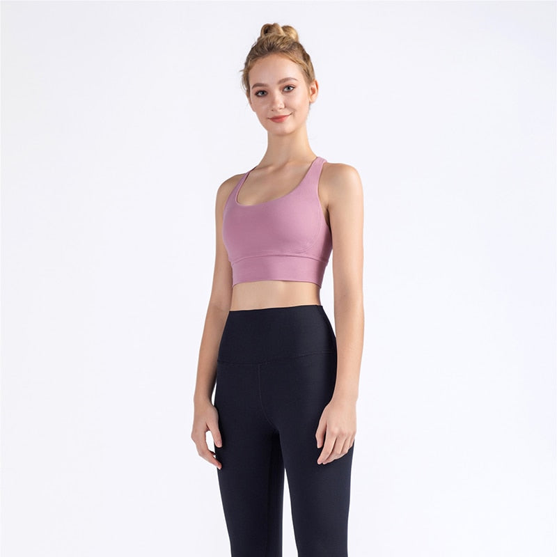 Breathable Women’s Yoga Bra Top