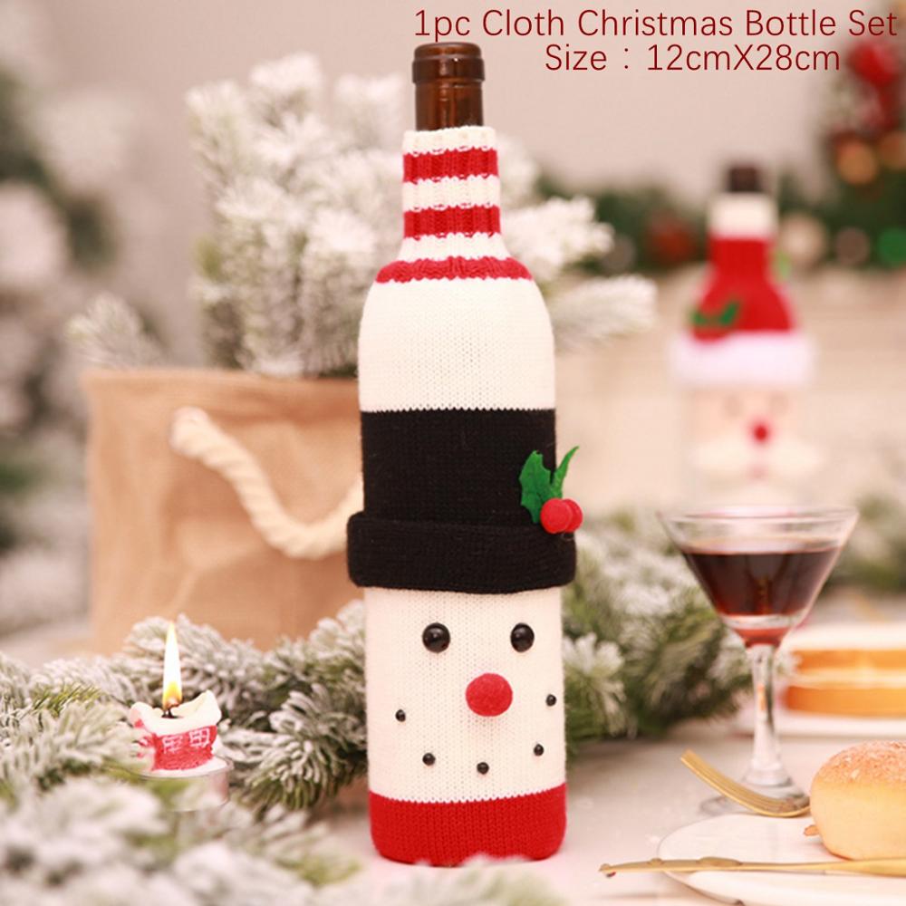 Christmas Wine Bottle Cover