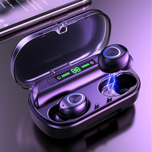 Bluetooth Earphone w/ LED Display