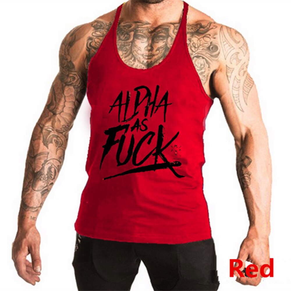 “Alpha AF” Men’s Gym Tank Top