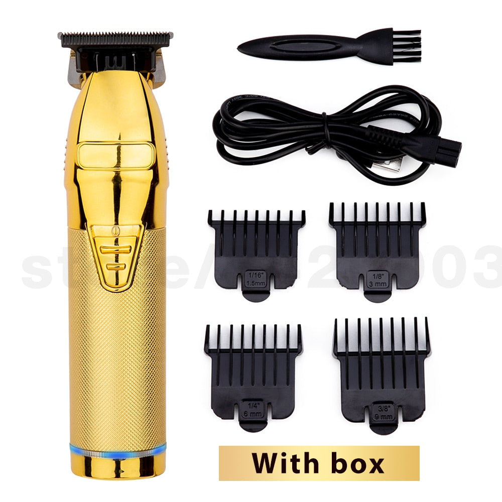 Gold Electric Cordless Clippers