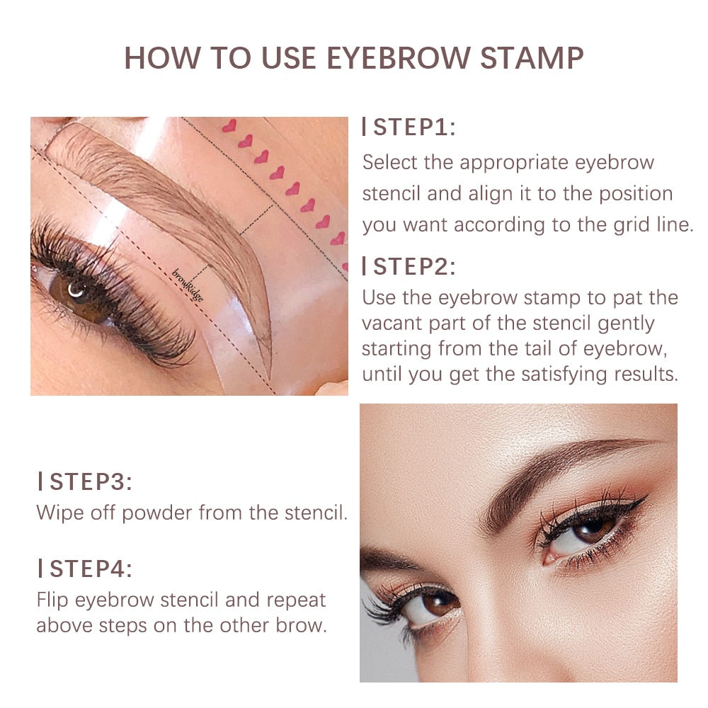 Eyebrow Stamp Shaping Makeup