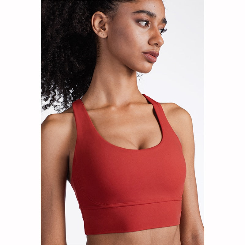 Breathable Women’s Yoga Bra Top