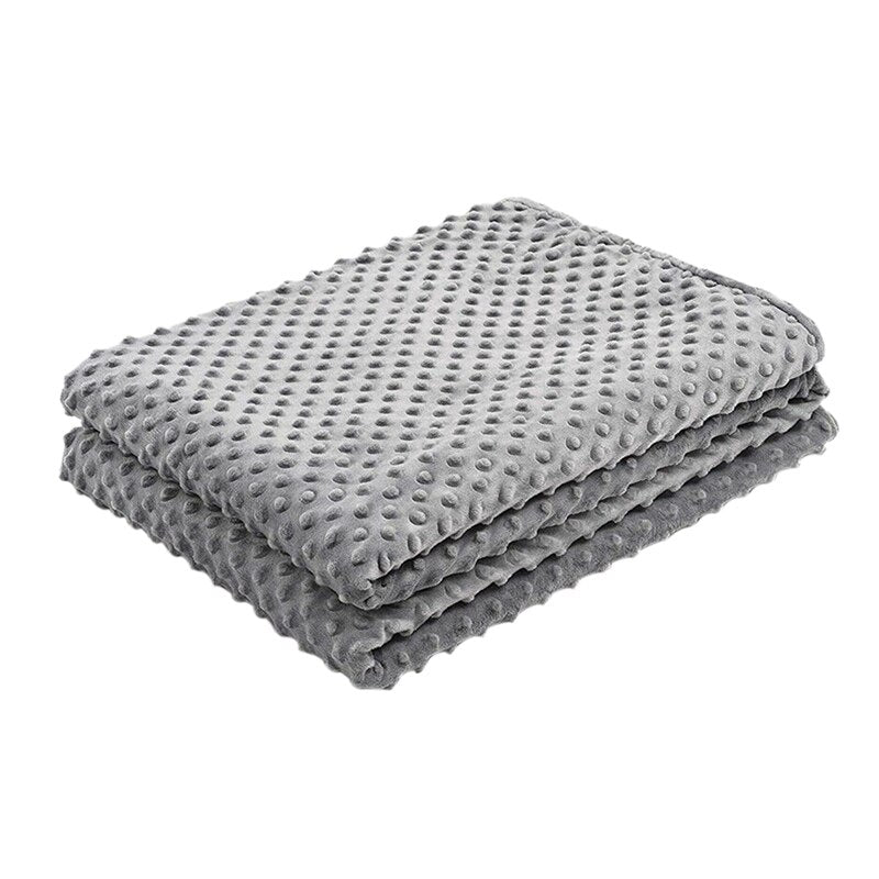 Premium Weighted Blanket Heavy Blankets Sensory Sleep Reduce Anxiety Cotton