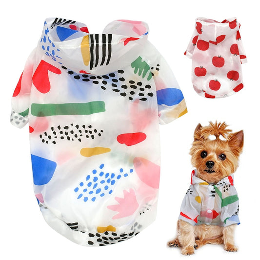 Small Pet Raincoat / Sun-proof Clothing