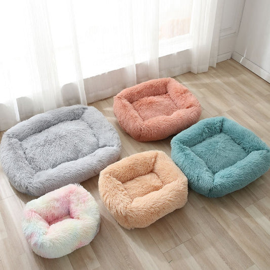 Plush Cat Pet Bed