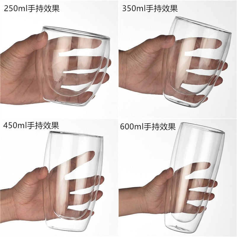 Double Wall Glass Mug