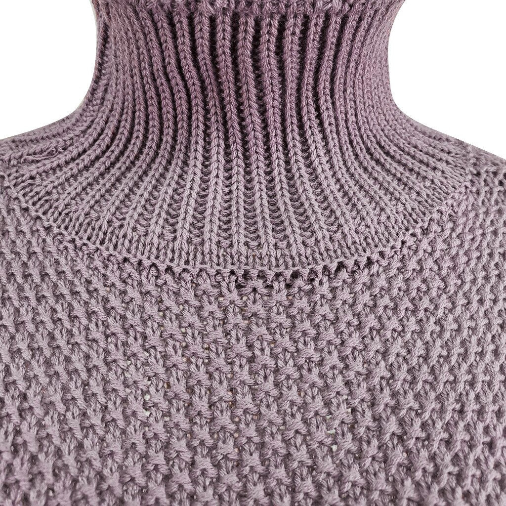 Knitted Turtleneck Sweater