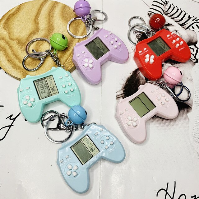 Retro Game Console Keychain