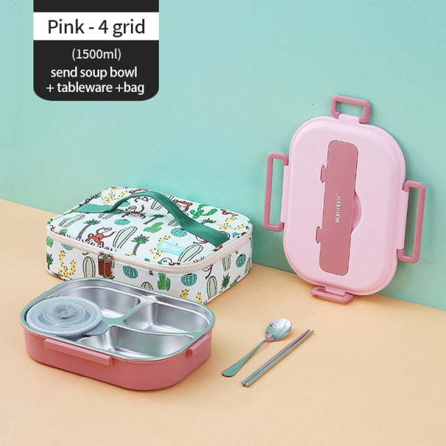 Portable Kids Lunch Box