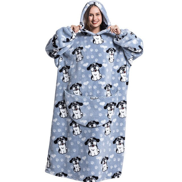 Oversized Wearable Blankets