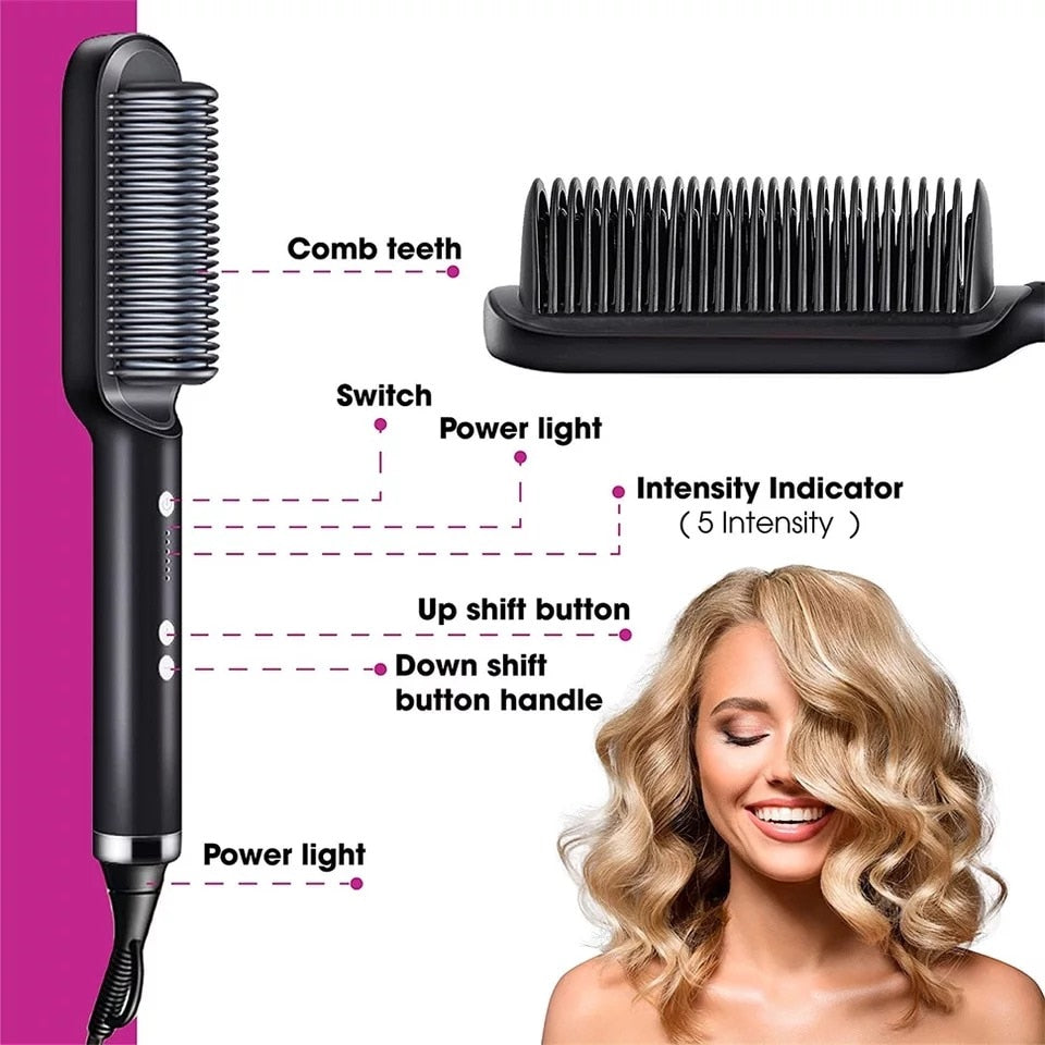 Multifunctional Professional Hair Straightener Hair Curling Hair Iron