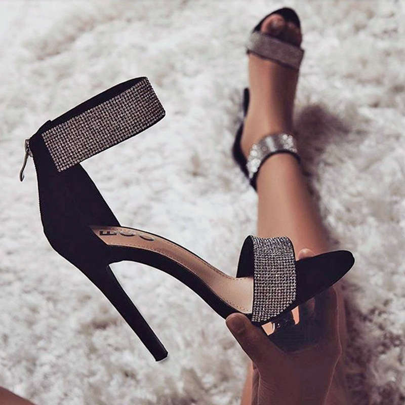 Women’s Sequence Strap Fashion Heels