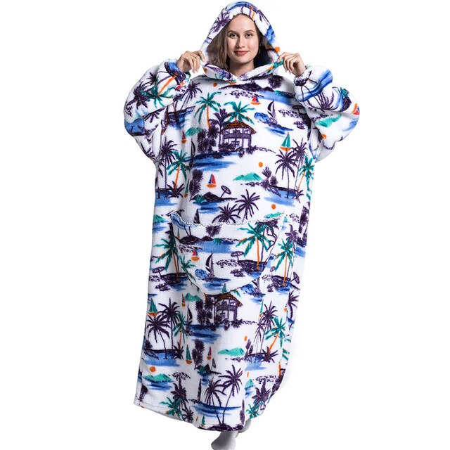 Oversized Wearable Blankets