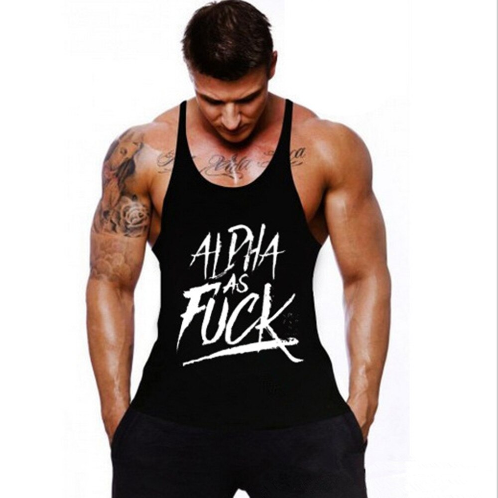 “Alpha AF” Men’s Gym Tank Top