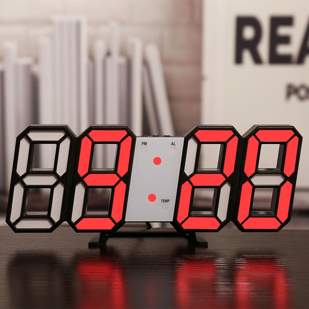 LED Digital Wall Clock