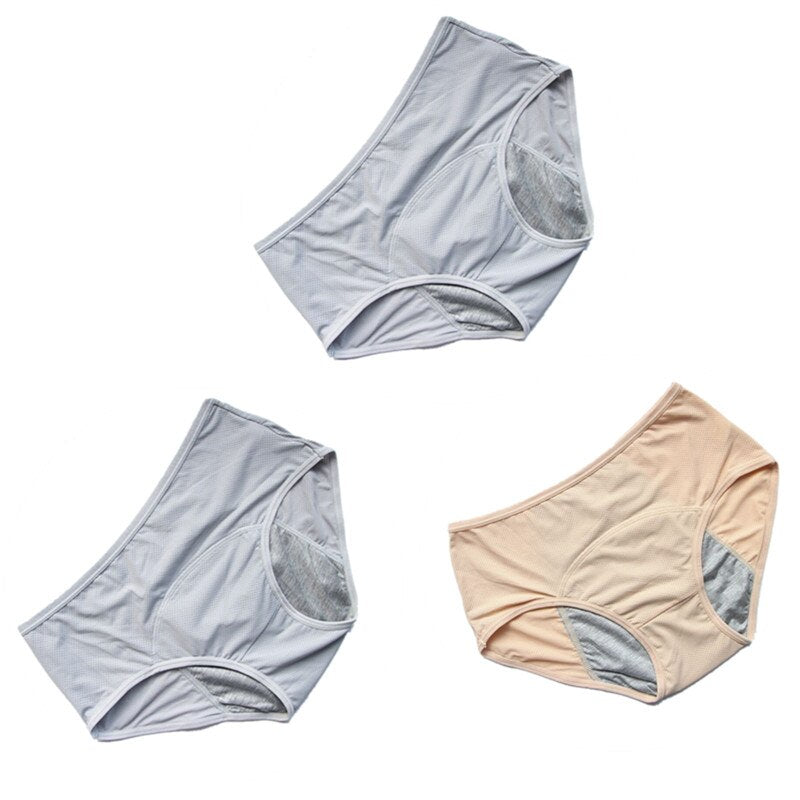 3PCS/Set Leak Proof Menstrual Panties