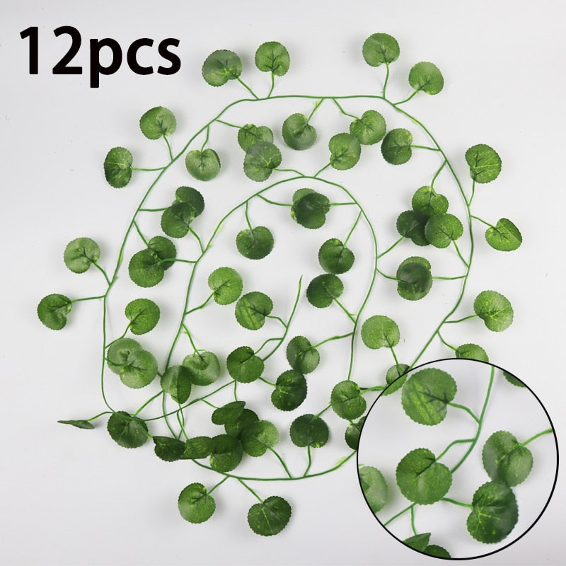 Home Decor Artificial Plants LED Lights