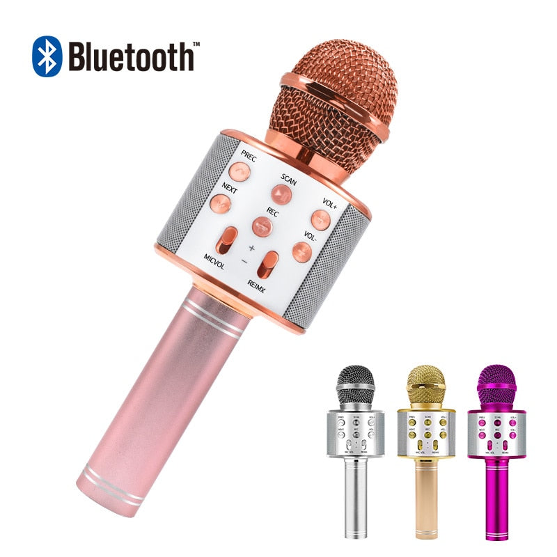 Bluetooth Karaoke Wireless Microphone