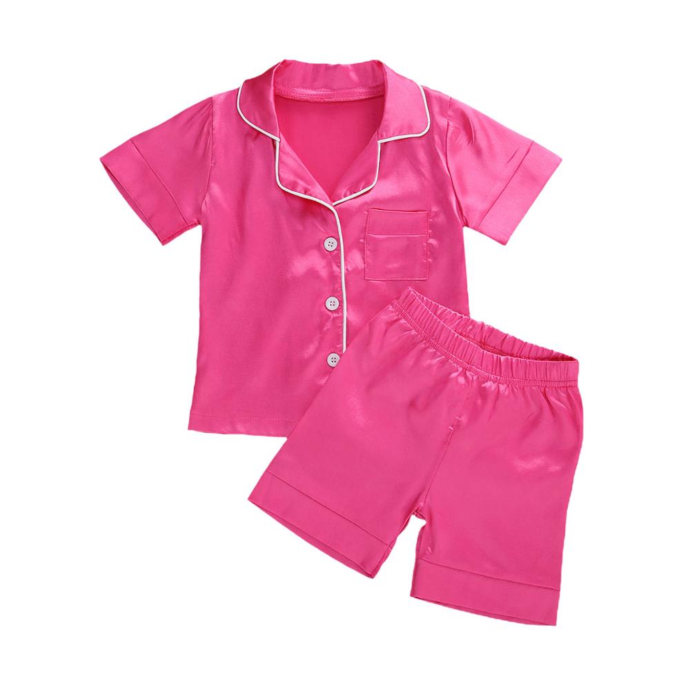 Kids 12m-6T Satin Pajama Sets