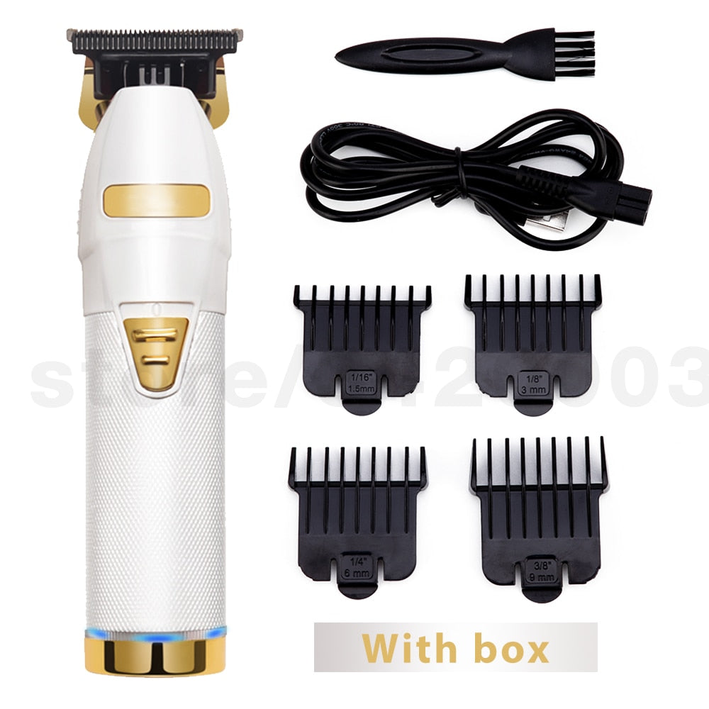 Gold Electric Cordless Clippers