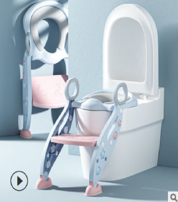 Children's toilet seat ladder