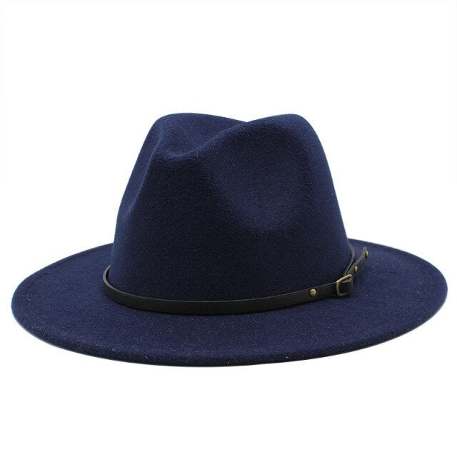 Multicolor Wool Fedora Hats