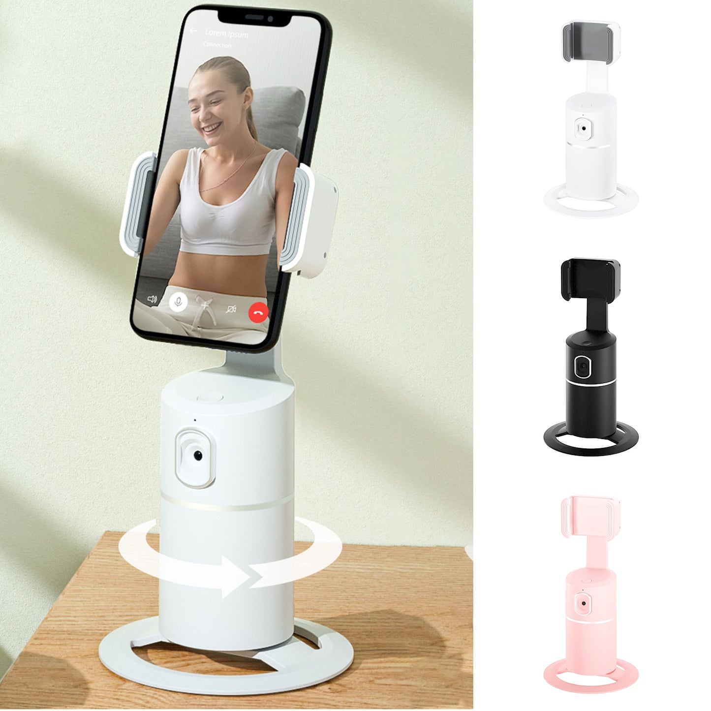 Auto Face Tracking Smart Phone Holder