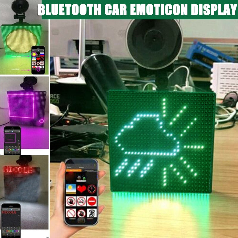 Screen Controlled Custom Emoticons