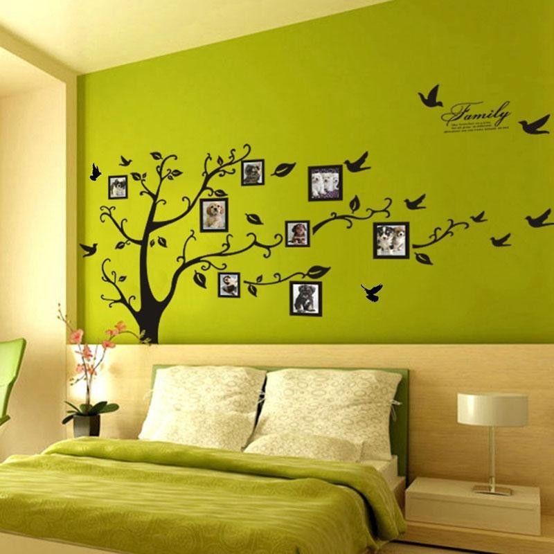 Large Photo Family Tree Wall Decal