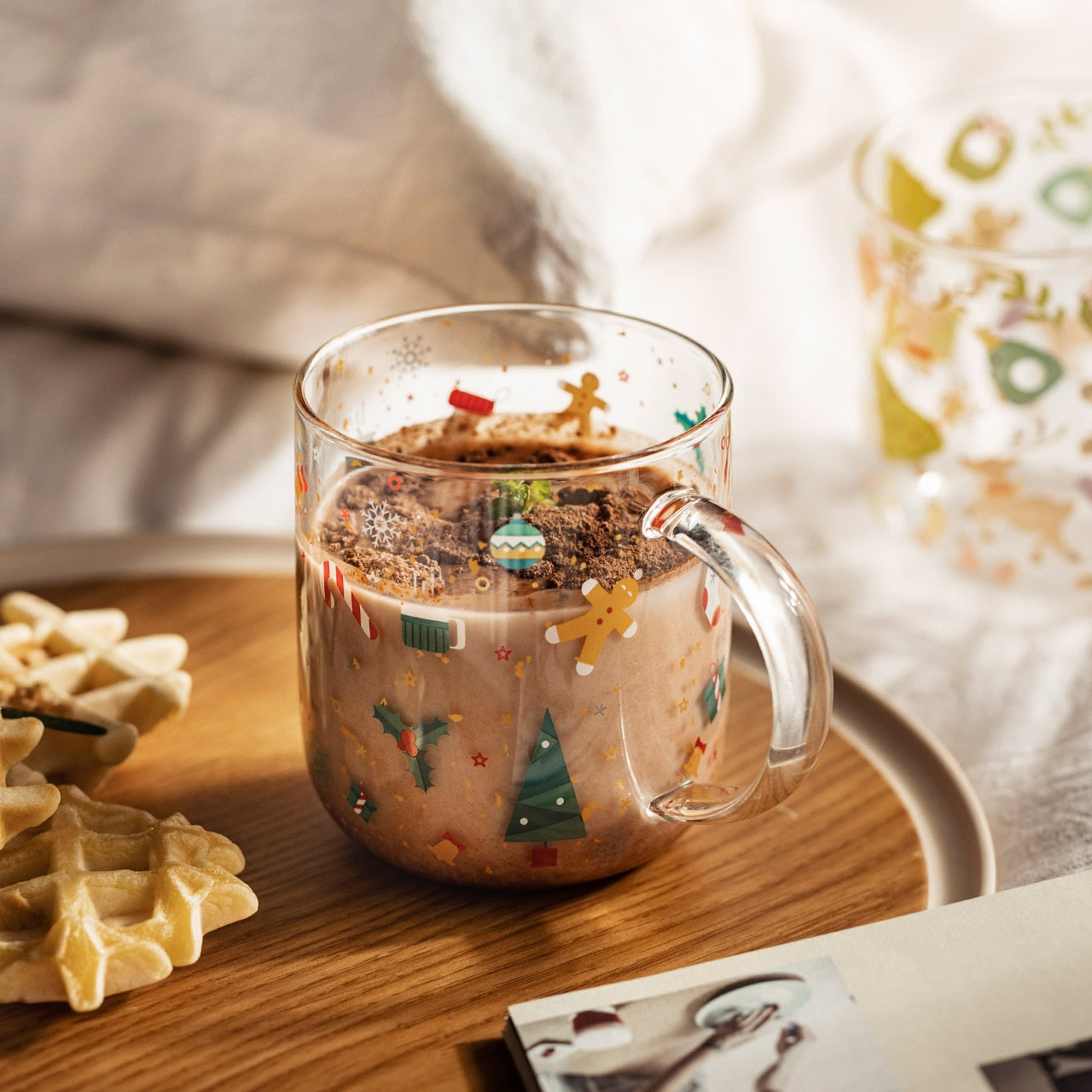 Christmas  Glass Mug